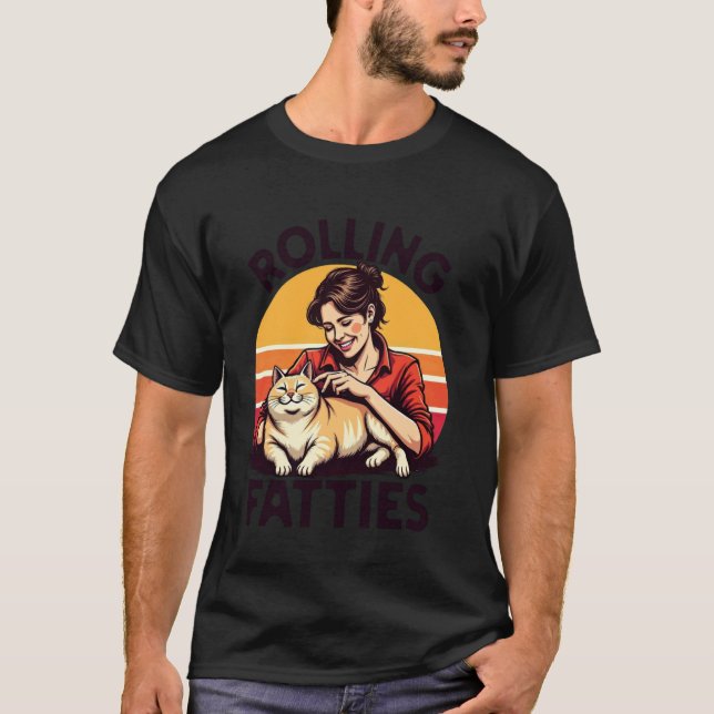 Katttröjor för kvinnor Kattmamma T Shirt (Framsida)