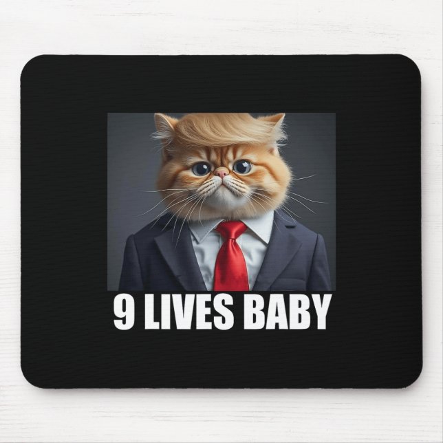 Katttrump 9 Lives Ba1 Musmatta (Framsidan)