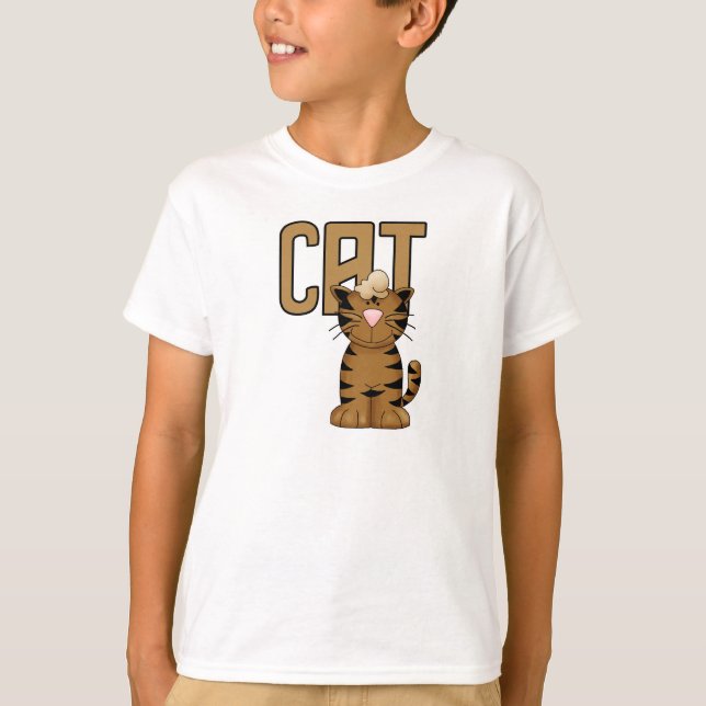 KattTshirts och gåvor T Shirt (Framsida)