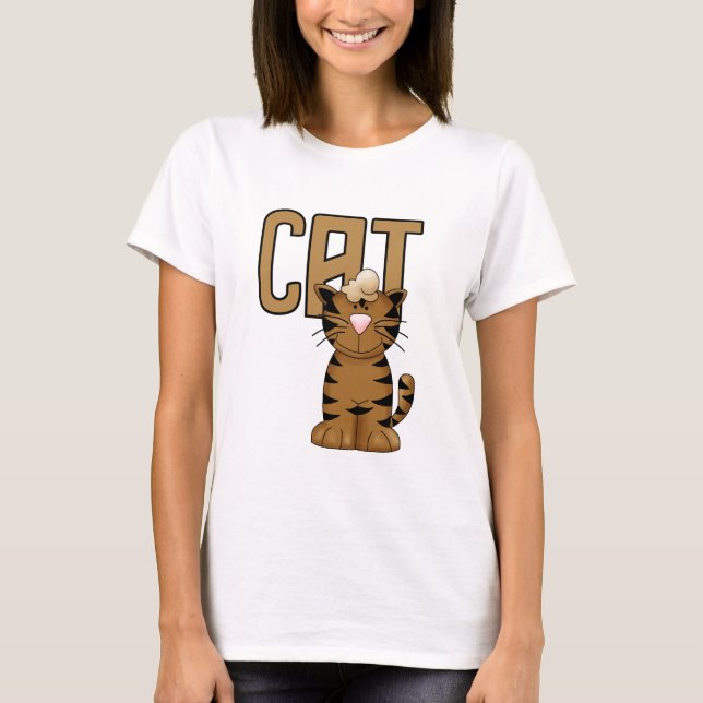 KattTshirts och gåvor T Shirt (Framsida)