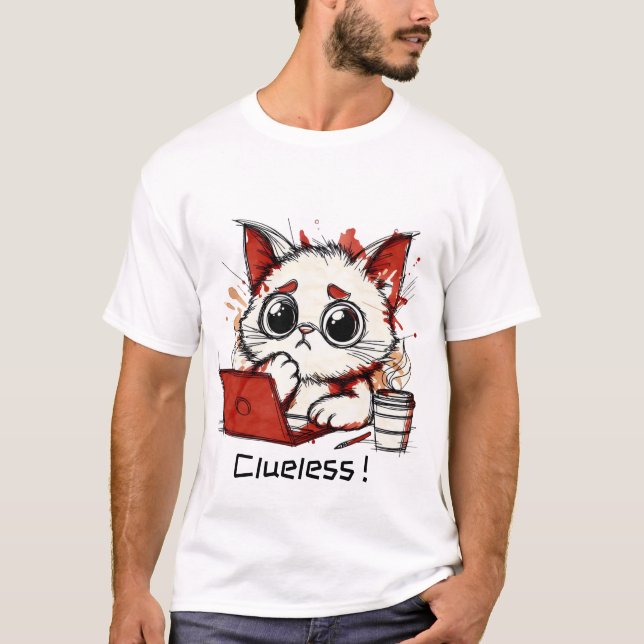 Kattundersökning || Knivlös! T Shirt (Framsida)