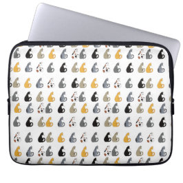 Kattungar bärbar datordäckning laptop fodral