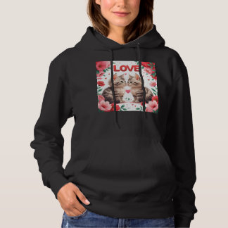 Kattungar i kärlek en söt kärlek t shirt
