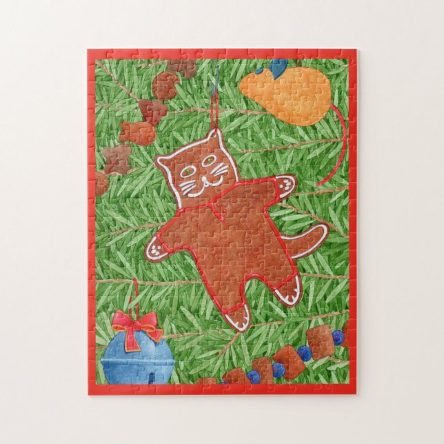 KATTUNGE 11"x14"-pussel Pussel (Vertikal)