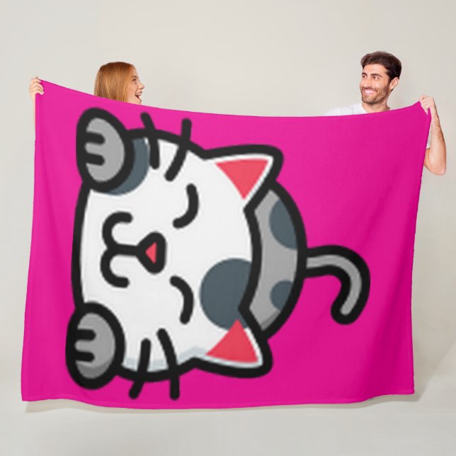 Kattunge 60x80 Fleece Blanket (På plats)