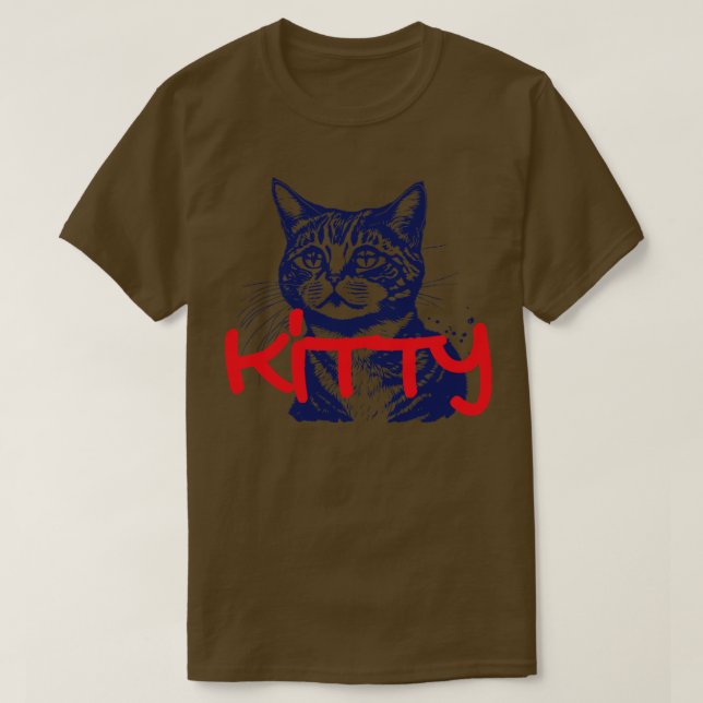 Kattunge Älskare T Shirt (Design framsida)
