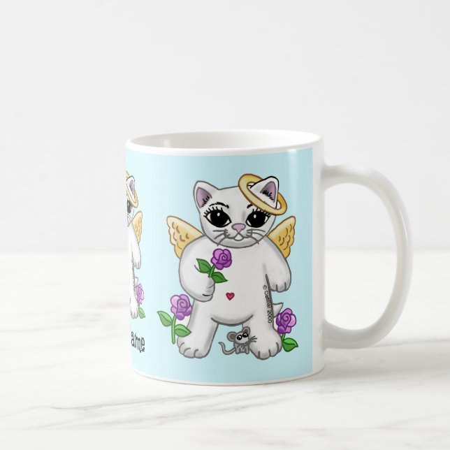 Kattunge ängel kaffemugg (Höger)