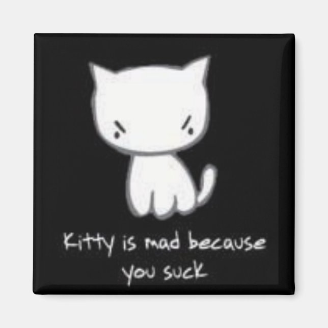kattunge är arg magnet (Framsidan)