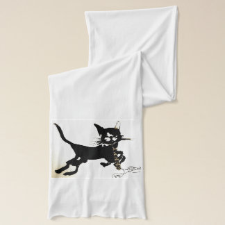 Kattunge är scarfing! sjal