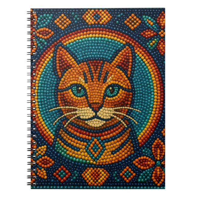 Kattunge Bead Design Anteckningsbok (Framsidan)