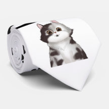 Kattunge & Black Tassar Necktie