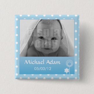 Kattunge - blåttstift knapp