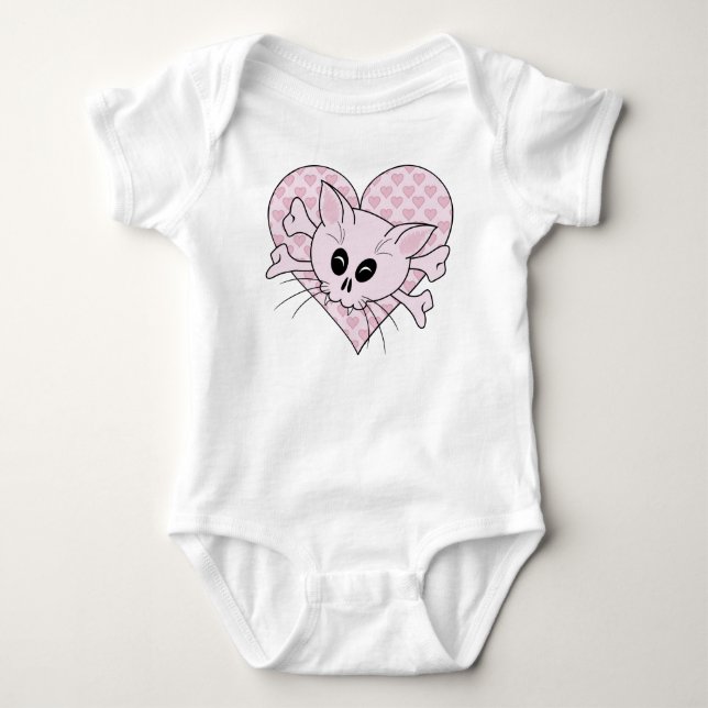 Kattunge Bones Tee Shirt (Framsida)