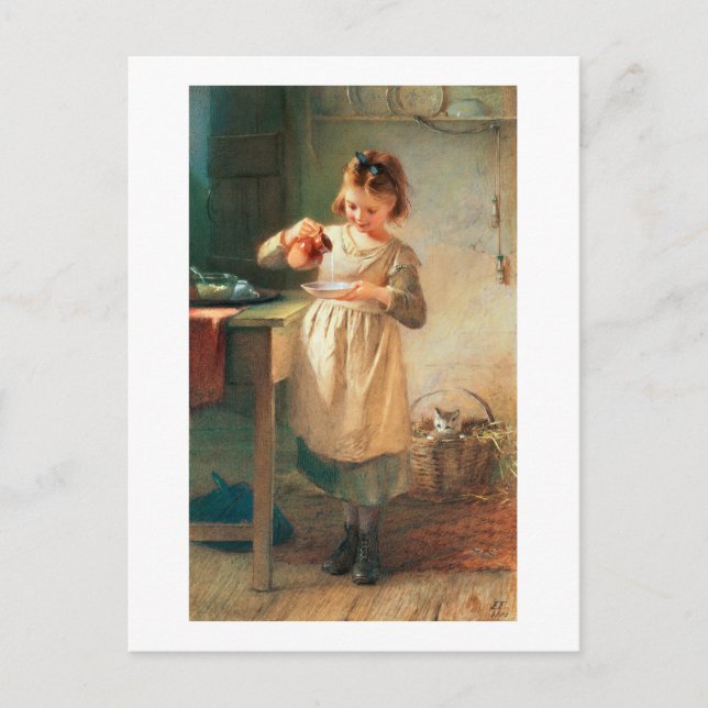 Kattunge Breakfast Vykort (Framsida)