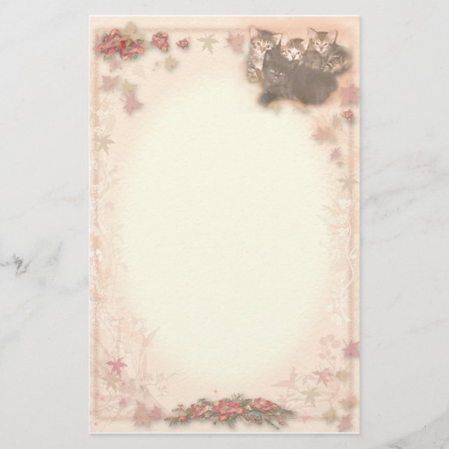 Kattunge Brevpapper (Framsida)