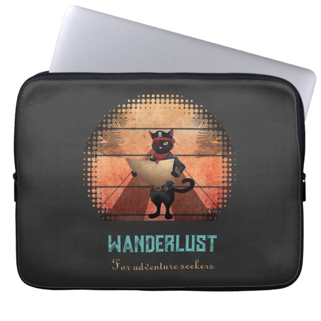 Kattunge Buccaneers Sunset Quest Laptop Fodral (Framsidan)