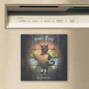 Kattunge Buccaneers Sunset Quest Magnetic Card