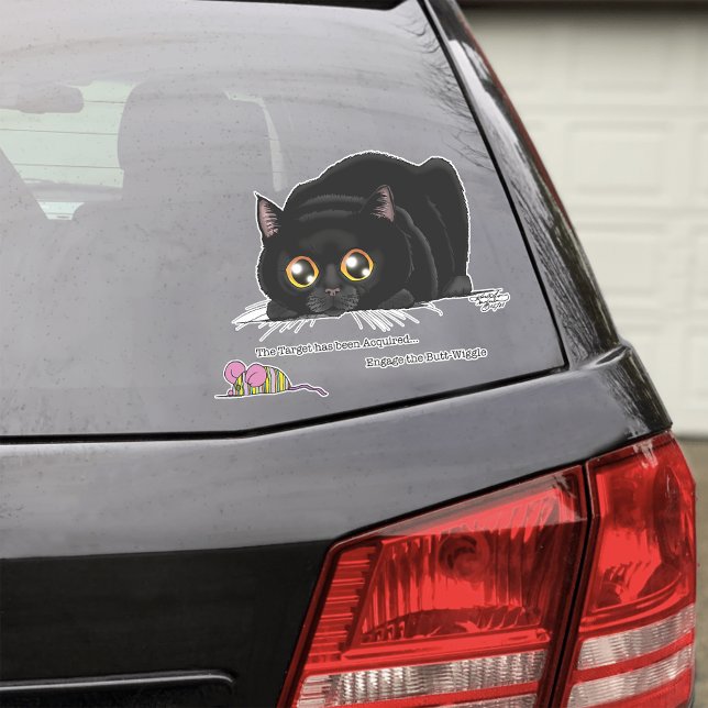 Kattunge Butt Wiggle Klistermärken (Skapare uppladdad)