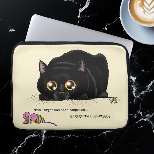 Kattunge Butt-Wiggle Laptop Fodral (Skapare uppladdad)
