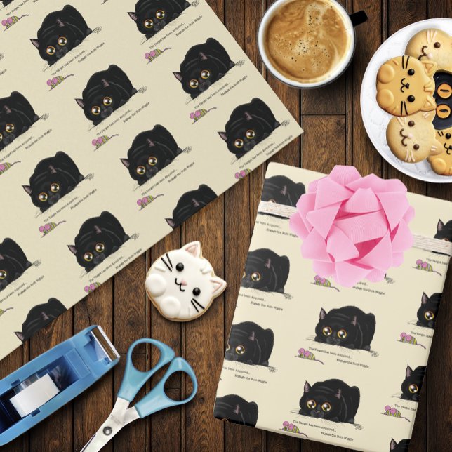 Kattunge Butt-Wiggle Presentpapper (Skapare uppladdad)