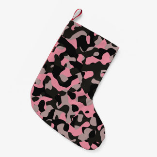Kattunge Camo Liten Julstrumpa