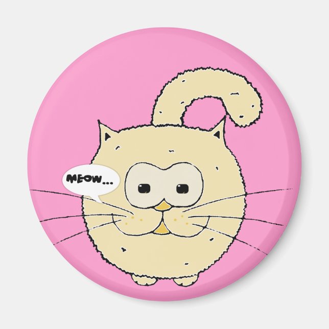 Kattunge-cat Magnet (Framsidan)