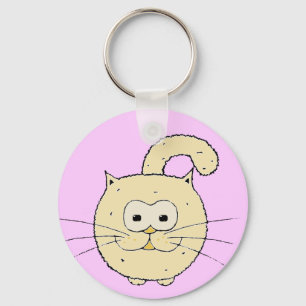 Kattunge-cat Nyckelring