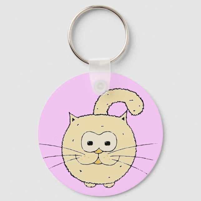 Kattunge-cat Nyckelring (Framsida)