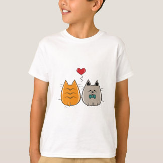 Kattunge Chan i Kärlek Tee Shirt