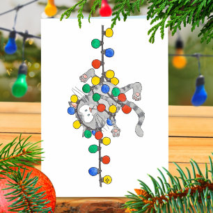 KATTUNGE CHRISTMAS-hälsningskort av Nicole Janes Helgkort