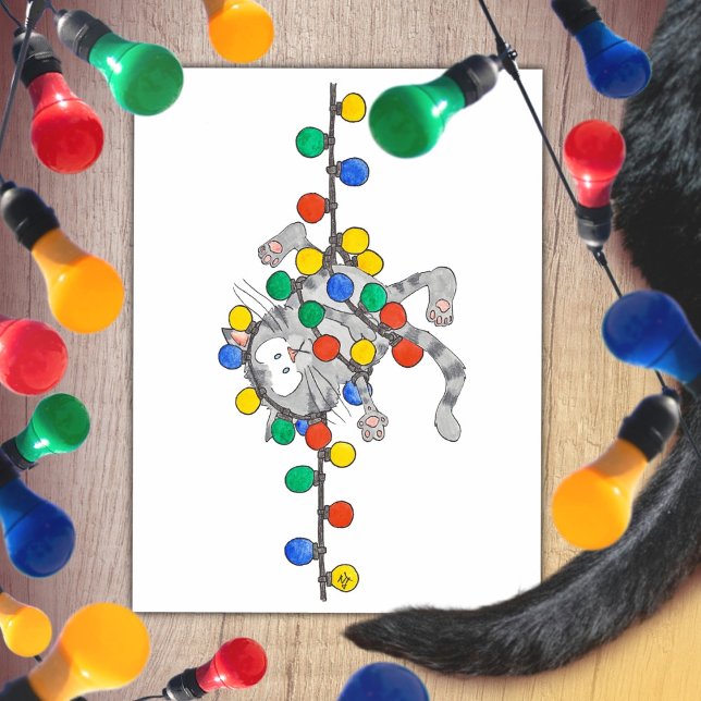 KATTUNGE CHRISTMAS vykort av Nicole Janes (Skapare uppladdad)