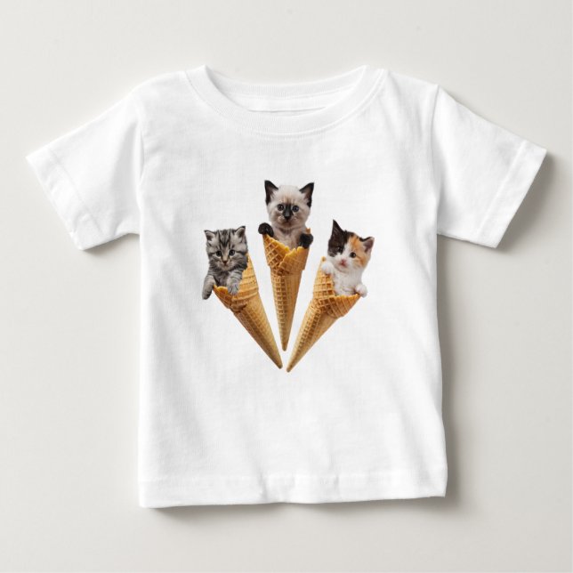 Kattunge Cones T Shirt (Framsida)