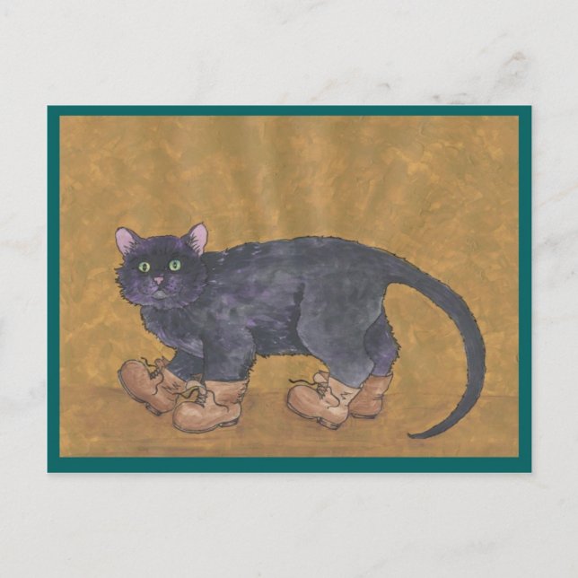 Kattunge Costume Vykort (Framsida)