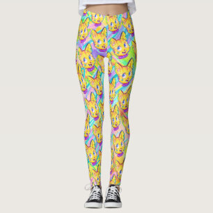 Kattunge Doodle Bratislava Kidcore Leggings