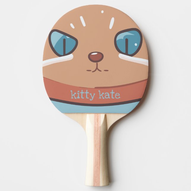 Kattunge Faced Pingisracket (Framsidan)