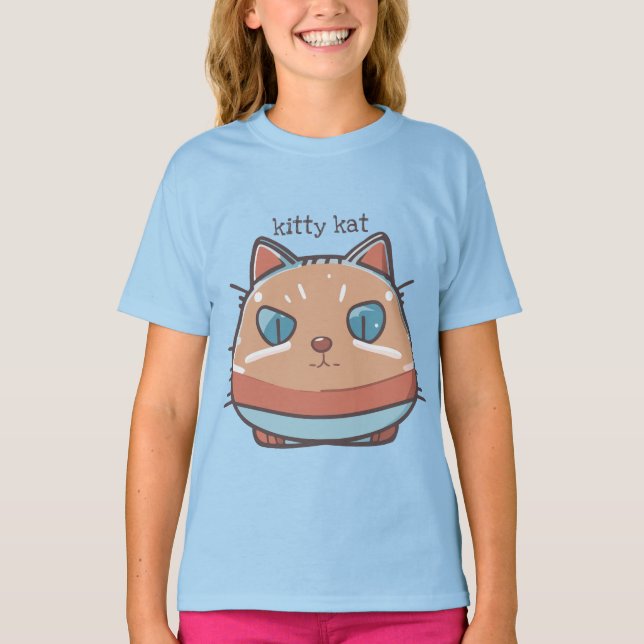 Kattunge Faced T Shirt (Framsida)