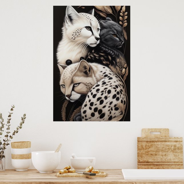 KATTUNGE Finess #1 Poster (Kök)