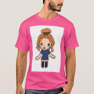Kattunge flicka t shirt