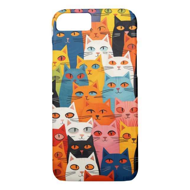 Kattunge Fodral Case-Mate iPhone Skal (Baksida)