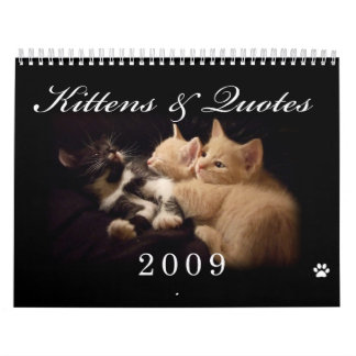 Kattunge- & för citationstecken 2009 kalender