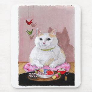 Kattunge för SushikattSashimi! Musmatta