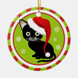 Kattunge första julprydnad julgransprydnad keramik