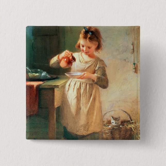 Kattunge frukost knapp (Framsida)