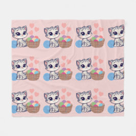 Kattunge & Garn Fluffig Filta Fleecefilt
