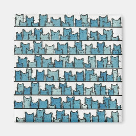 Kattunge gör mig inte till blå magnet