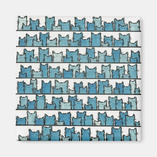 Kattunge gör mig inte till blå magnet