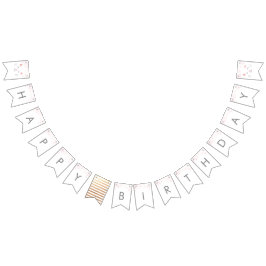 Kattunge Grattis på födelsedagen Vimplar