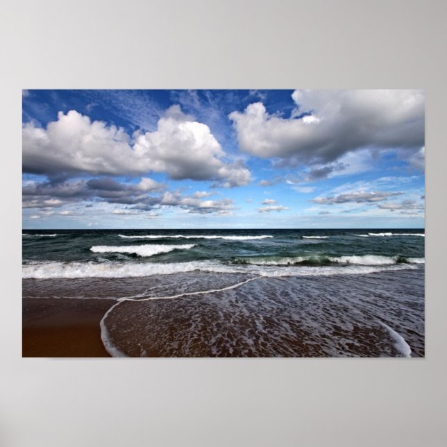 Kattunge Hawk Surfa Poster (Framsidan)