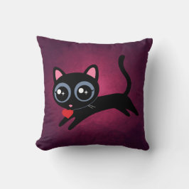 Kattunge Heart Thief Cute Gift for Girl Kudde