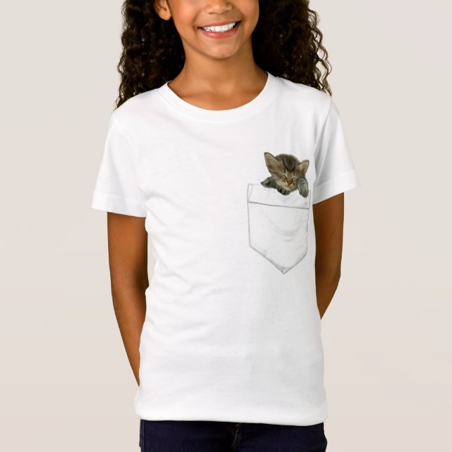 Kattunge i ditt fick- tee shirt (Framsida)